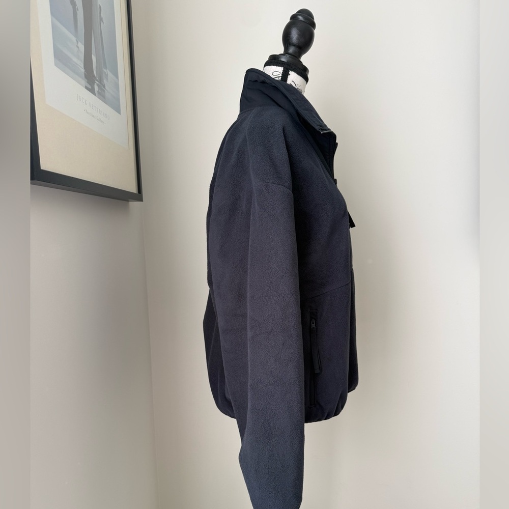 Columbia sequoia Grove Half Zip Navy Blue Fleece - Picture 6 of 9